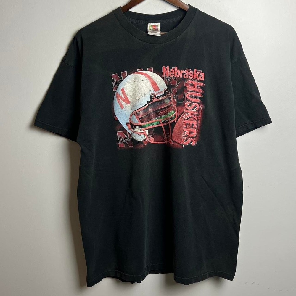 Vintage Nebraska Cornhuskers Football Tee